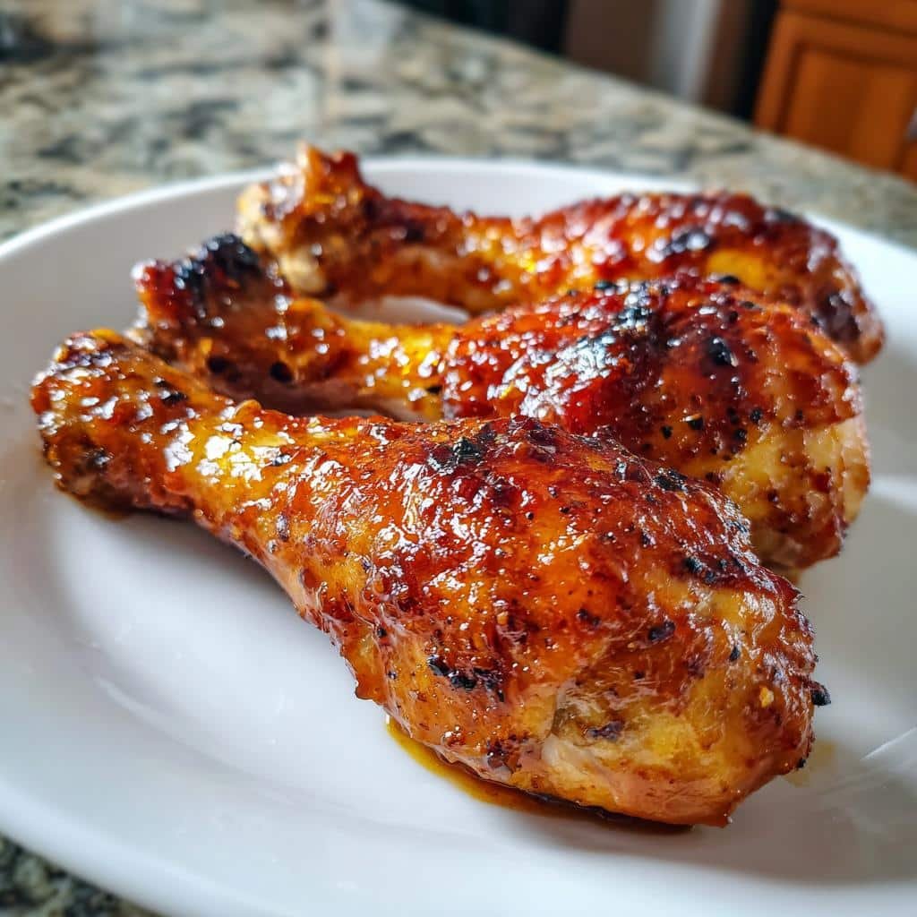 Brown Sugar BBQ Air Fryer Drumsticks - detail 1