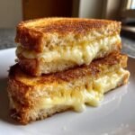 Buttery Toast Air Fryer Grilled Cheese