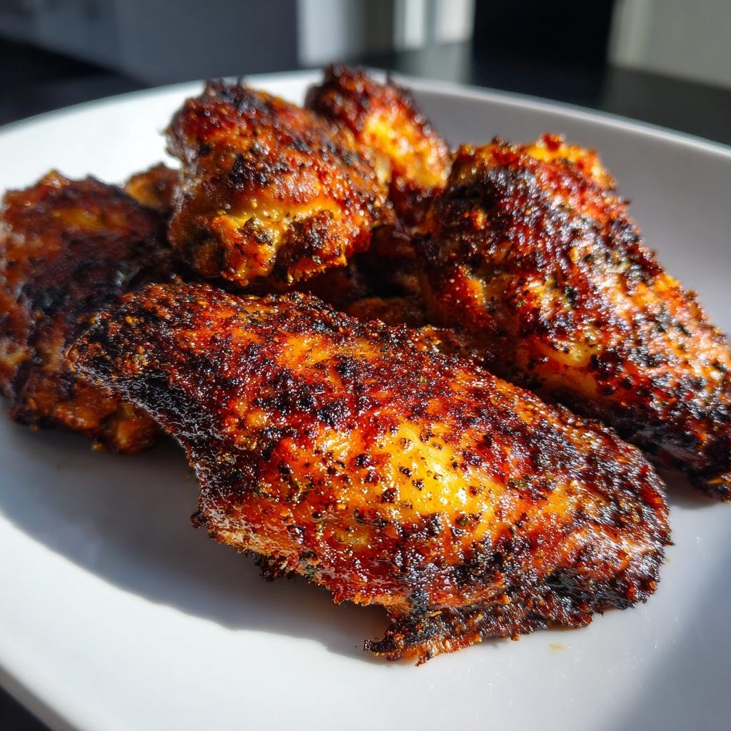 Caribbean Jerk Air Fryer Wings - detail 1
