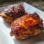 Christmas Air Fryer BBQ Chicken Thighs
