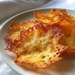 Christmas air fryer Asiago Cheese Crisps