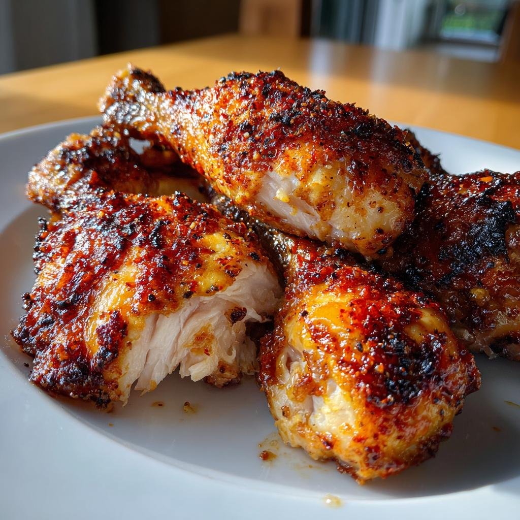Christmas air fryer dinner Chicken Legs