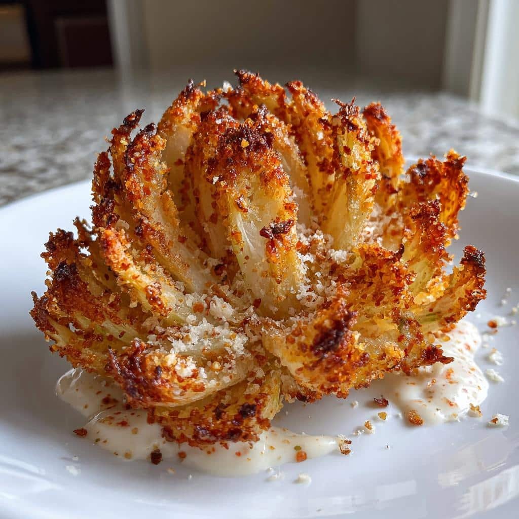 Easy Air Fryer Baby Blooming Onions (Mini)