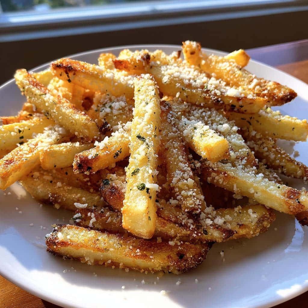 Garlic Parmesan Air Fryer Fries - detail 1