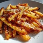 Garlic Parmesan Air Fryer Fries