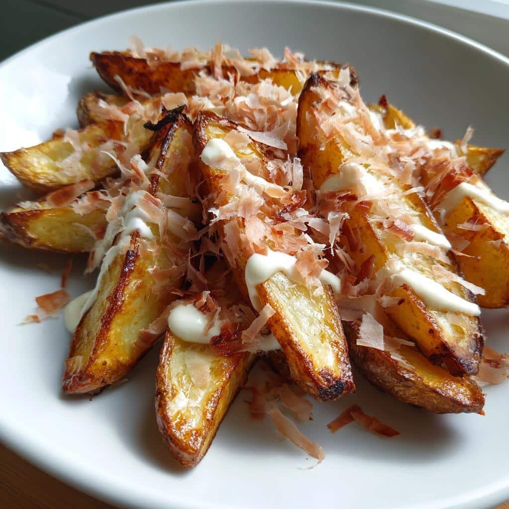 Japanese Mayo & Bonito Flake Air Fryer Wedges - detail 1