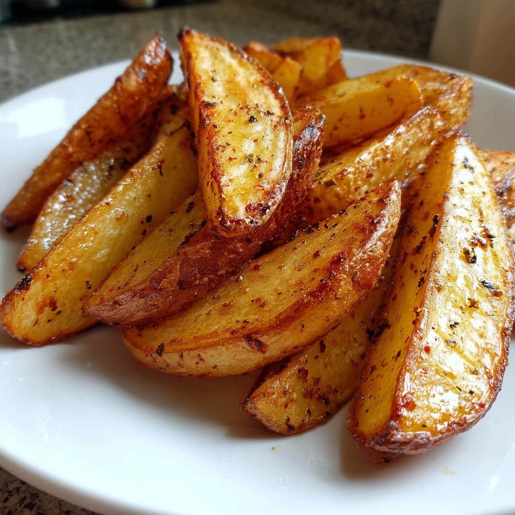Low-Calorie Air Fryer Wedges