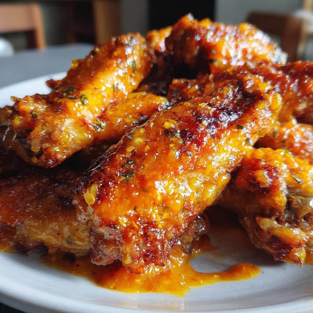 Mango Habanero Air Fryer Wings