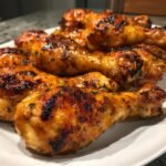 Maple Mustard Air Fryer Drumsticks