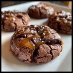 Salted Caramel Brownie Cookies (Air Fryer)