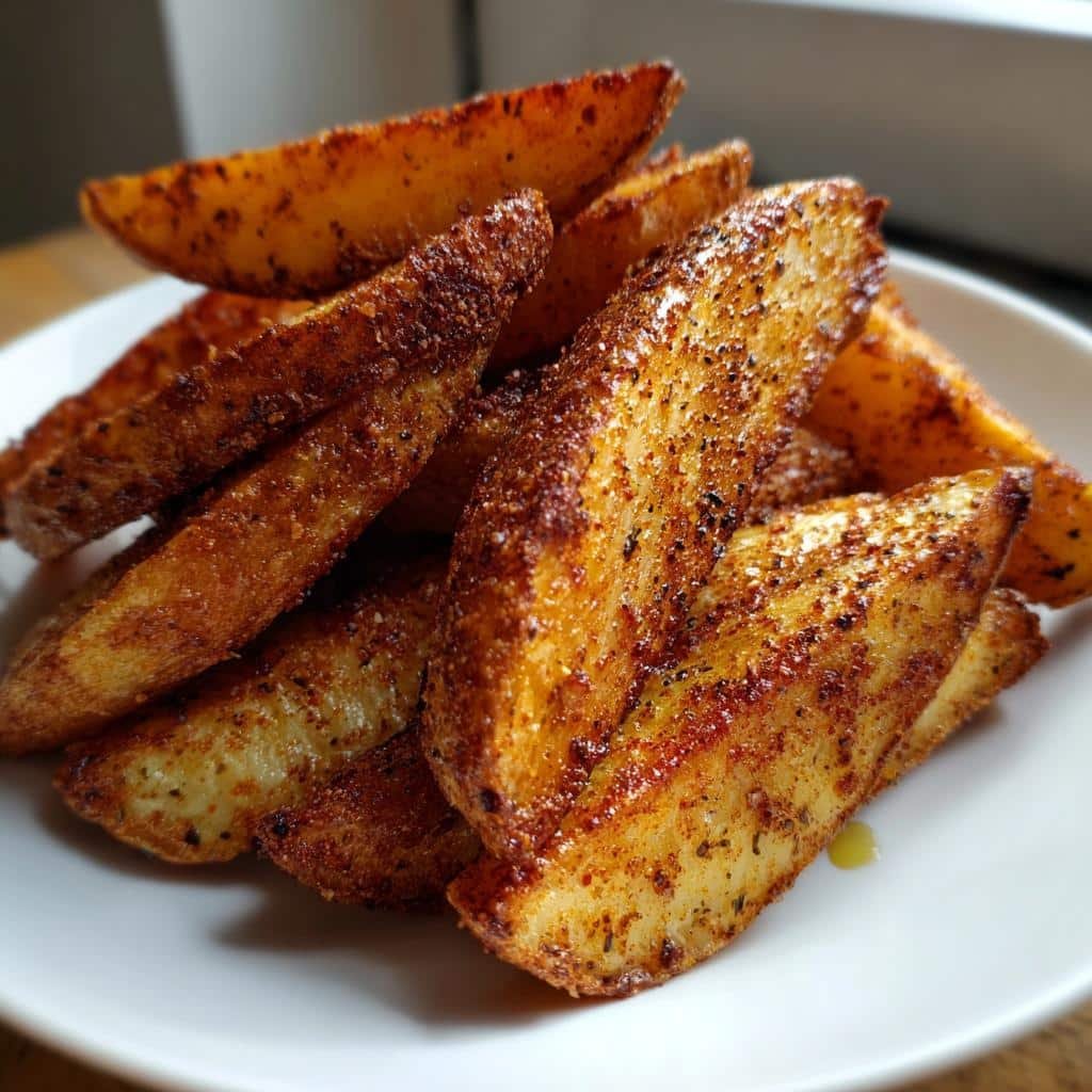Soy-Free Air Fryer Wedges - detail 1