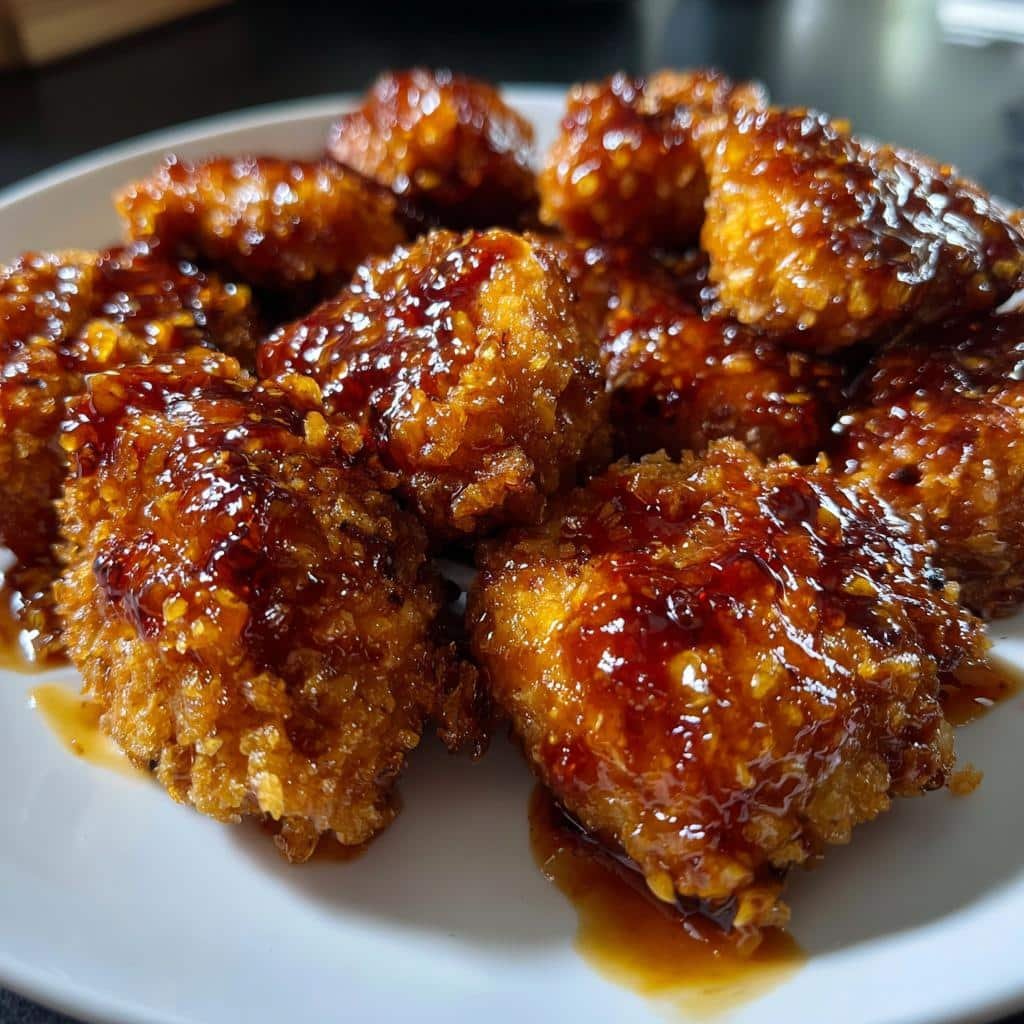Sweet & sour chicken bites (air fryer) - detail 1