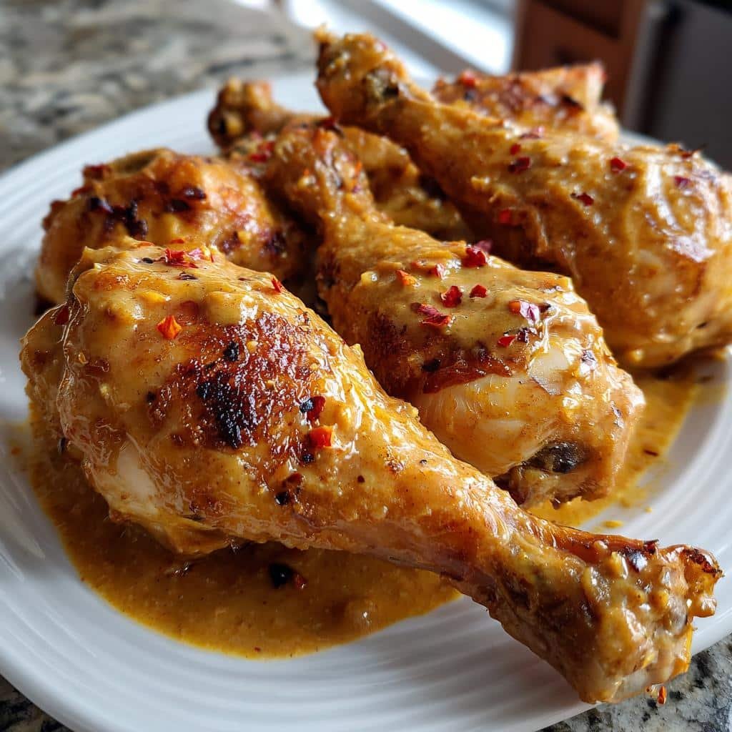 Thai Peanut Curry Air Fryer Drumsticks