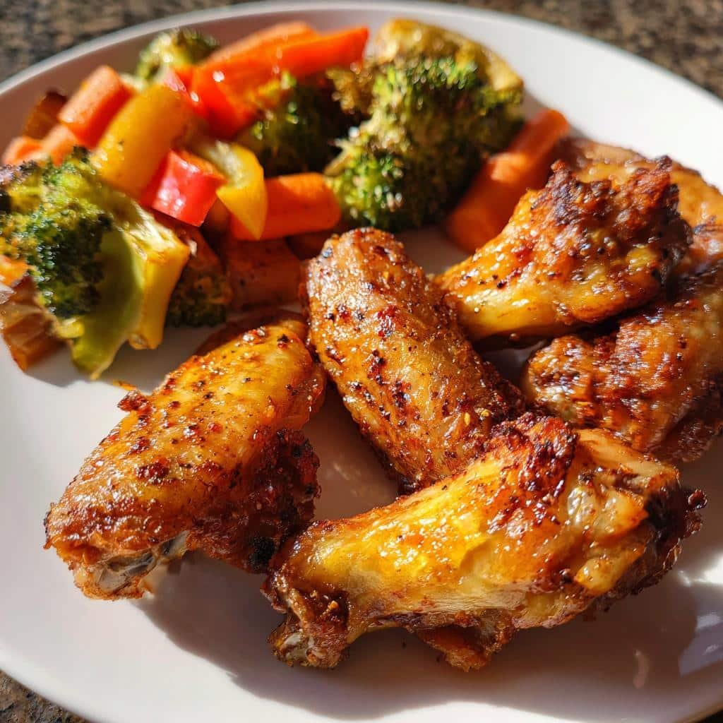 20-Minute Weeknight Air Fryer Wings & Veggie Tray Magic 4 Weeknight Air Fryer Wings & Veggie Tray - detail 1