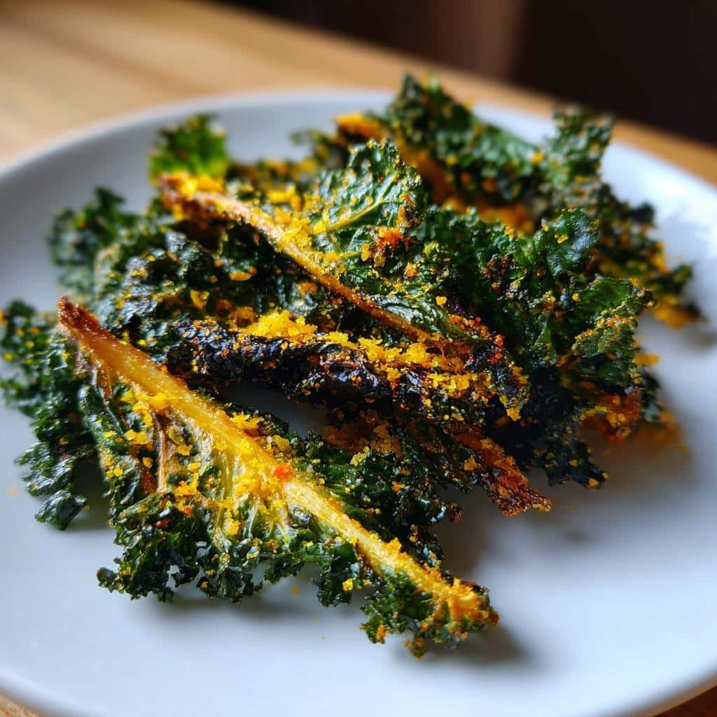 Winter Citrus Kale Chips