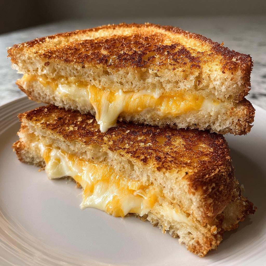 Winter Solstice Coziness Air Fryer Grilled Cheese