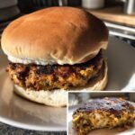 air fryer Black Bean Burgers