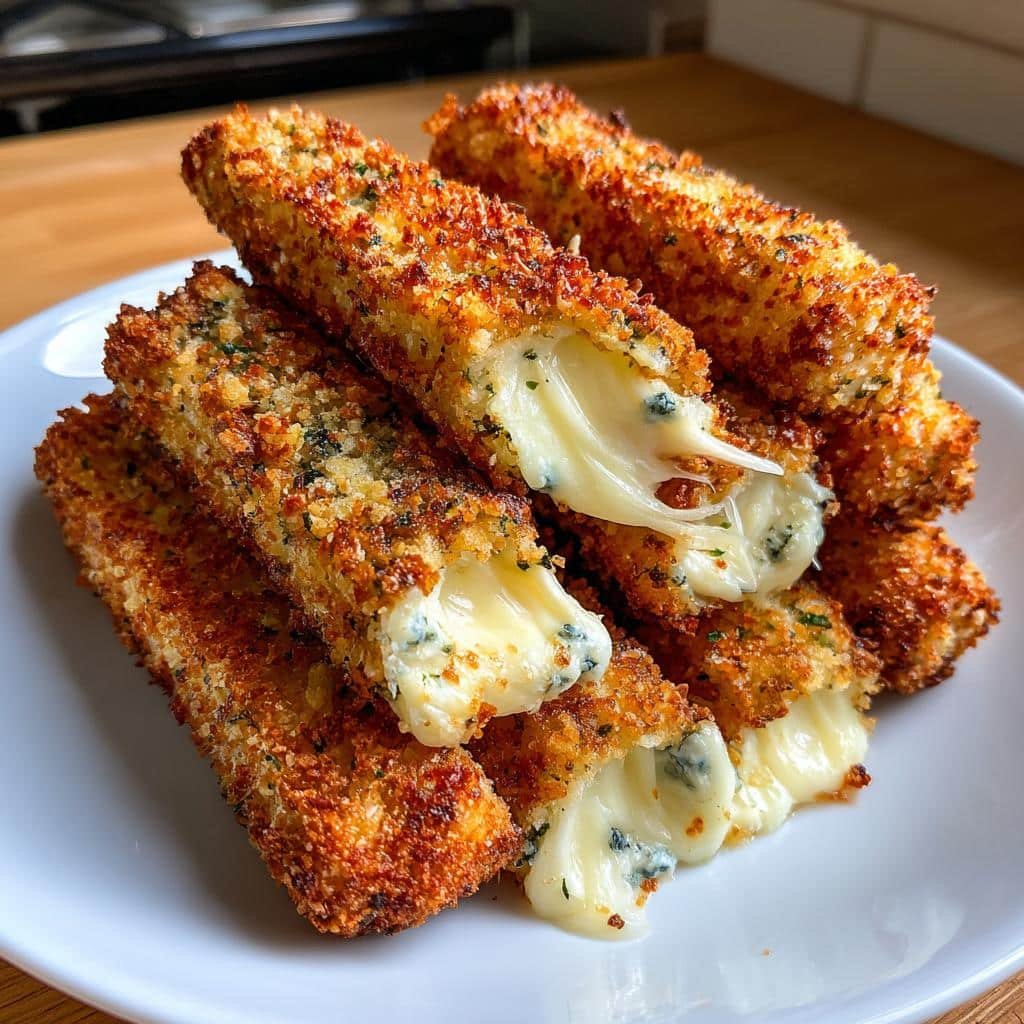 air fryer Blue Cheese Sticks