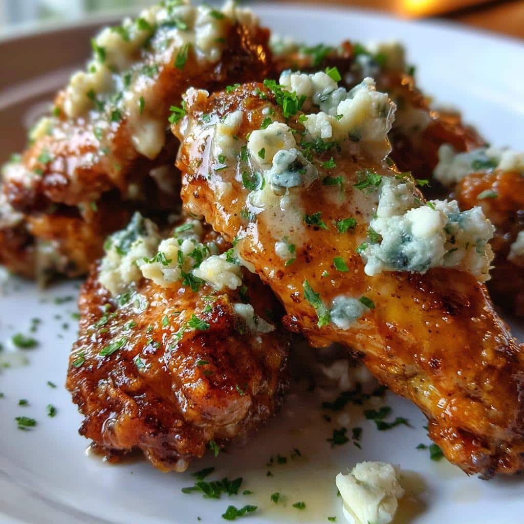 air fryer Blue Cheese Wings - detail 1