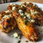 air fryer Blue Cheese Wings