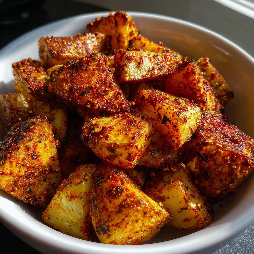 Crispy Air Fryer Cajun Potatoes in Just 15 Minutes 4 air fryer Cajun Potatoes - detail 1