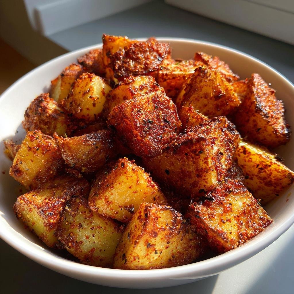 air fryer Cajun Potatoes