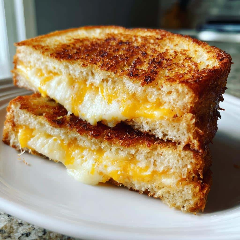 air fryer Easy 5-Minute Crispy Grilled Cheese - detail 1