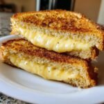 air fryer Easy 5-Minute Crispy Grilled Cheese