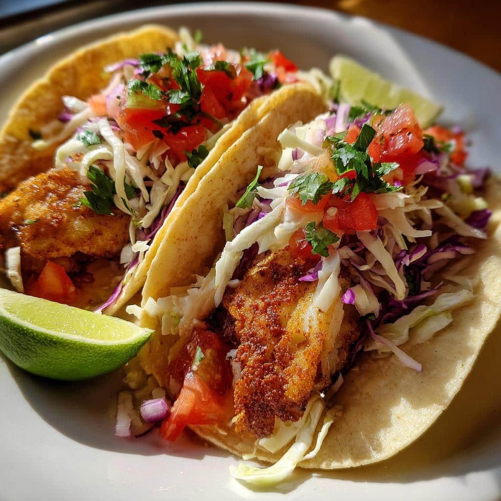 air fryer Fish Tacos