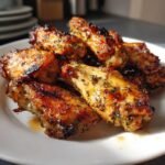 air fryer Greek Wings