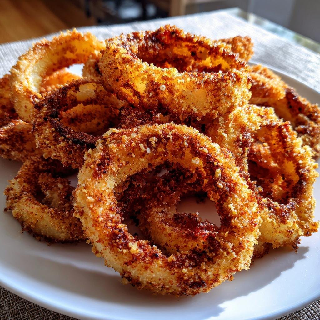 air fryer Onion Rings