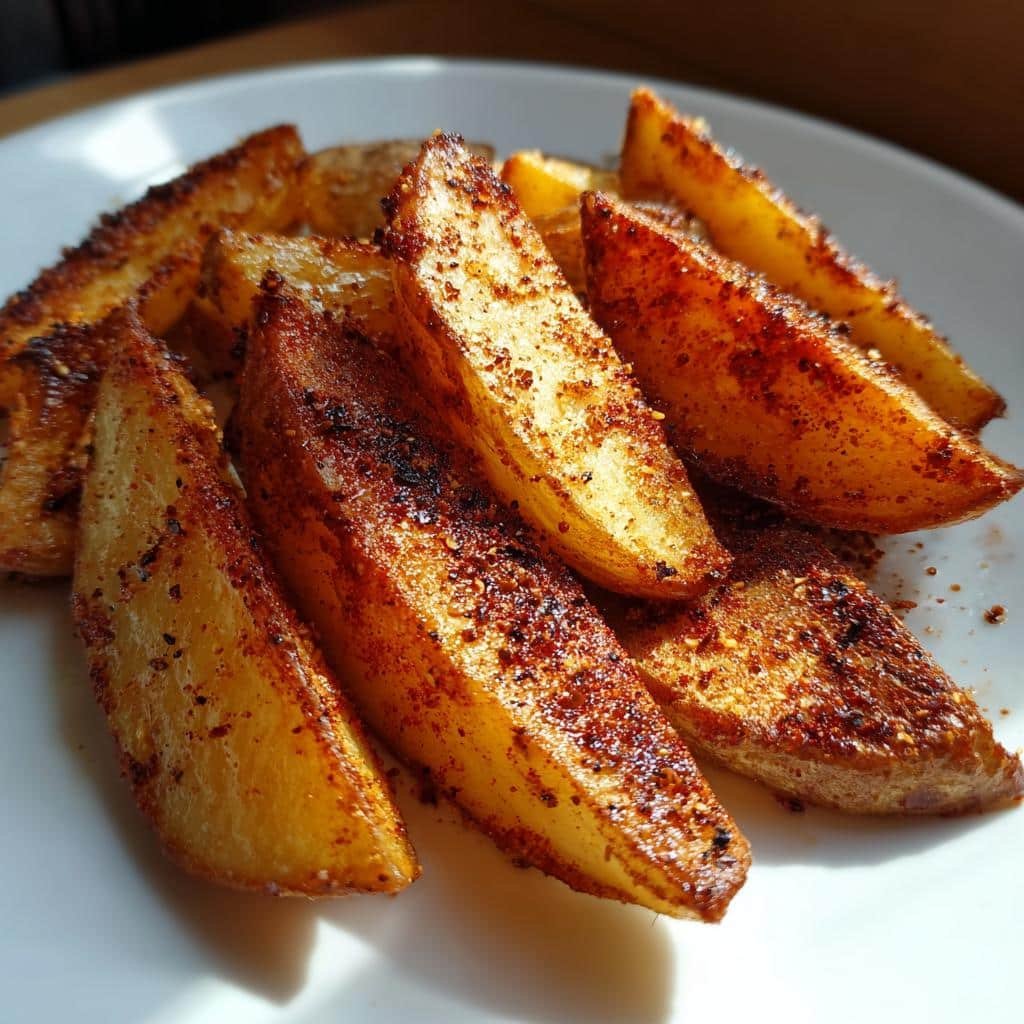 air fryer  Potato Wedges with Smoked Paprika - detail 1