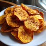 air fryer Pumpkin Pie Spice Chips