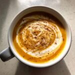 air fryer Roasted Butternut Squash Soup Bowl