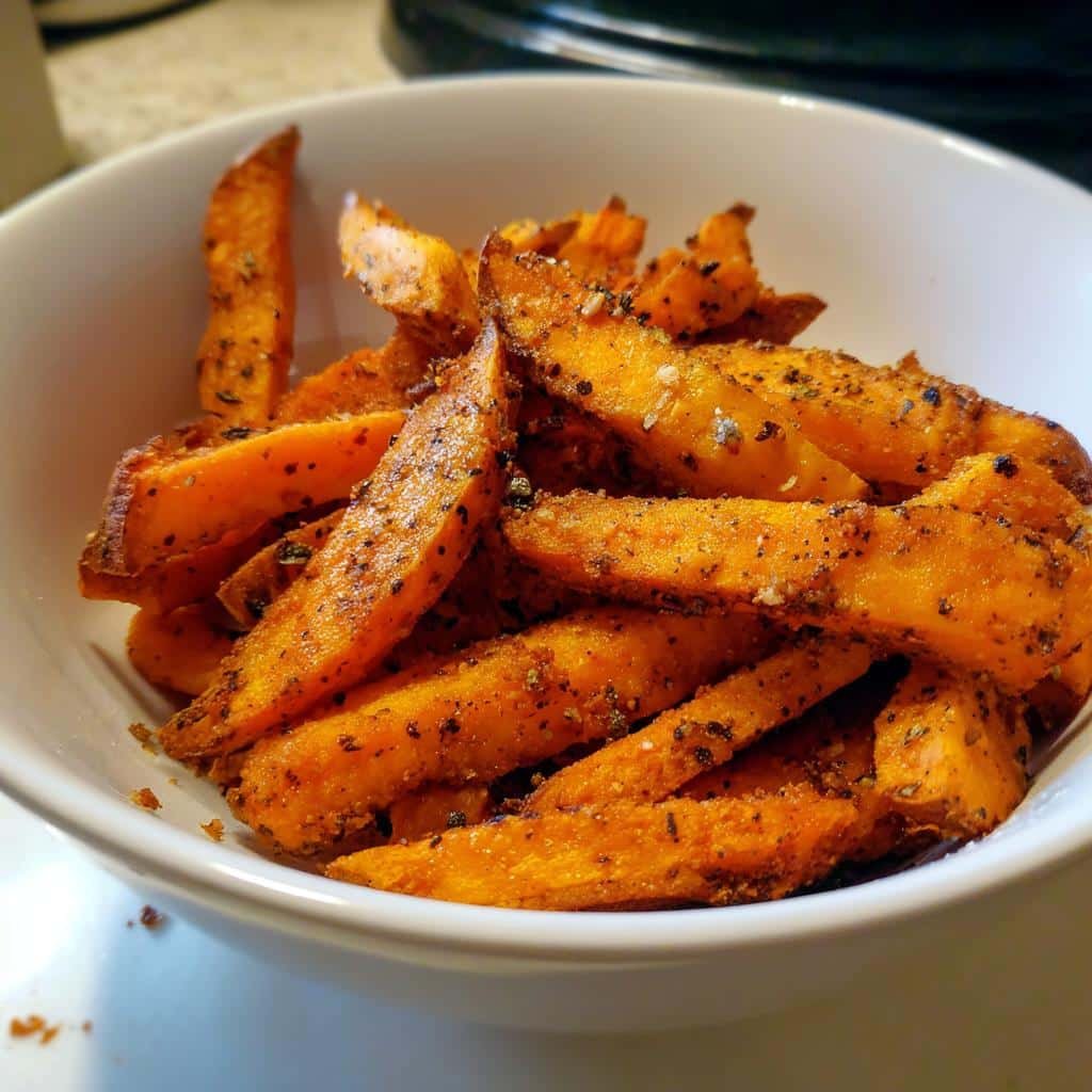 air fryer Sweet Potato Fries with Creole - detail 1