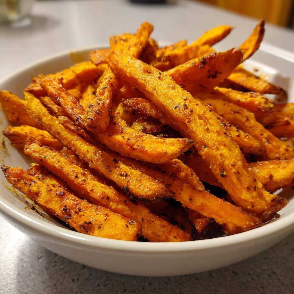 air fryer Sweet Potato Fries with Creole