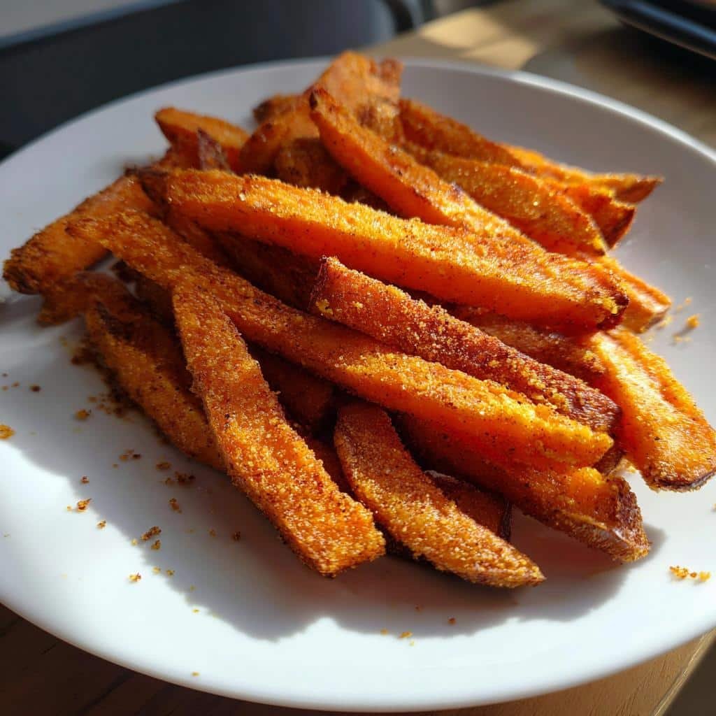 air fryer Sweet Potato Fries with Jerk Seasoning - detail 1
