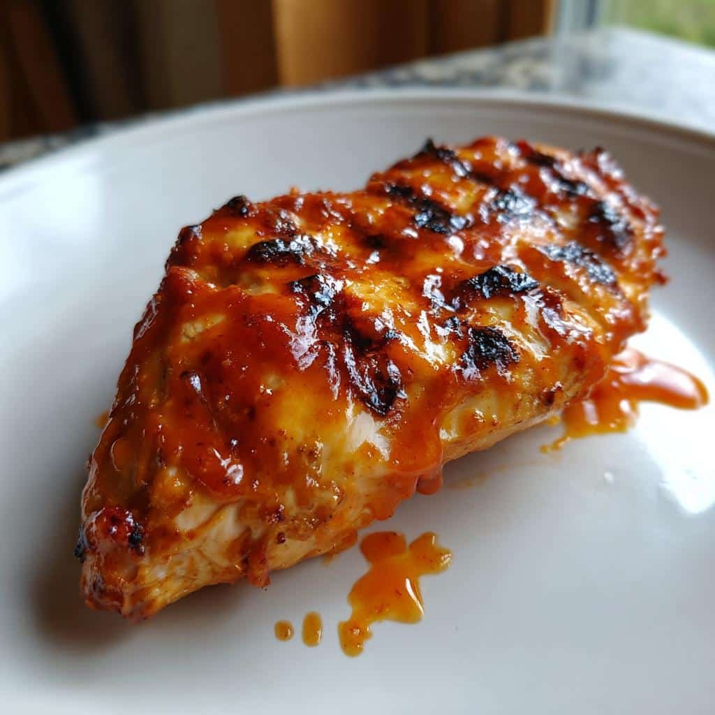 Air Fryer 5-Ingredient Chicken Breast Buffalo