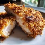 Air Fryer 5-Ingredient Chicken Breast Garlic Parmesan