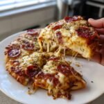 Air Fryer 5-Minute Cheesy Tortilla Pizza