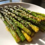 Air Fryer Asparagus Lemon Pepper