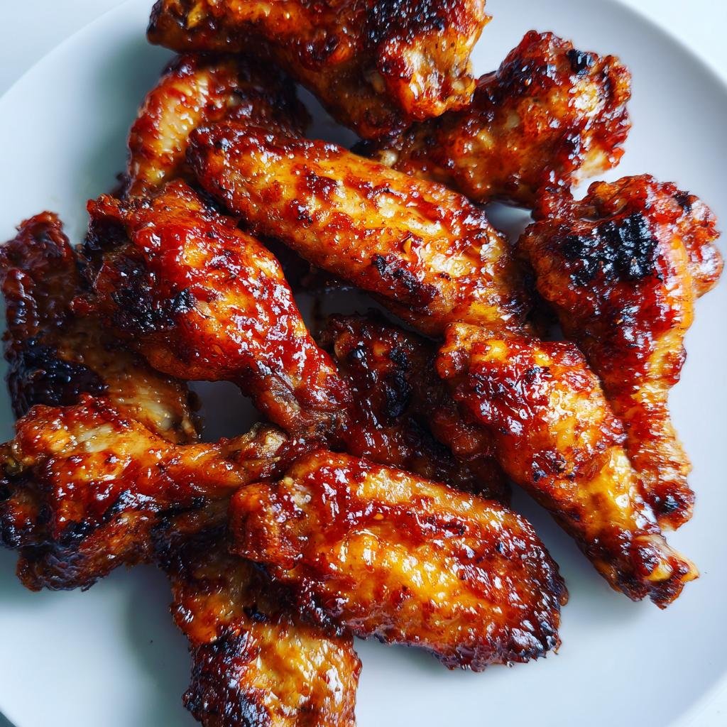 Air Fryer BBQ chicken wing bites (air fryer) - detail 1