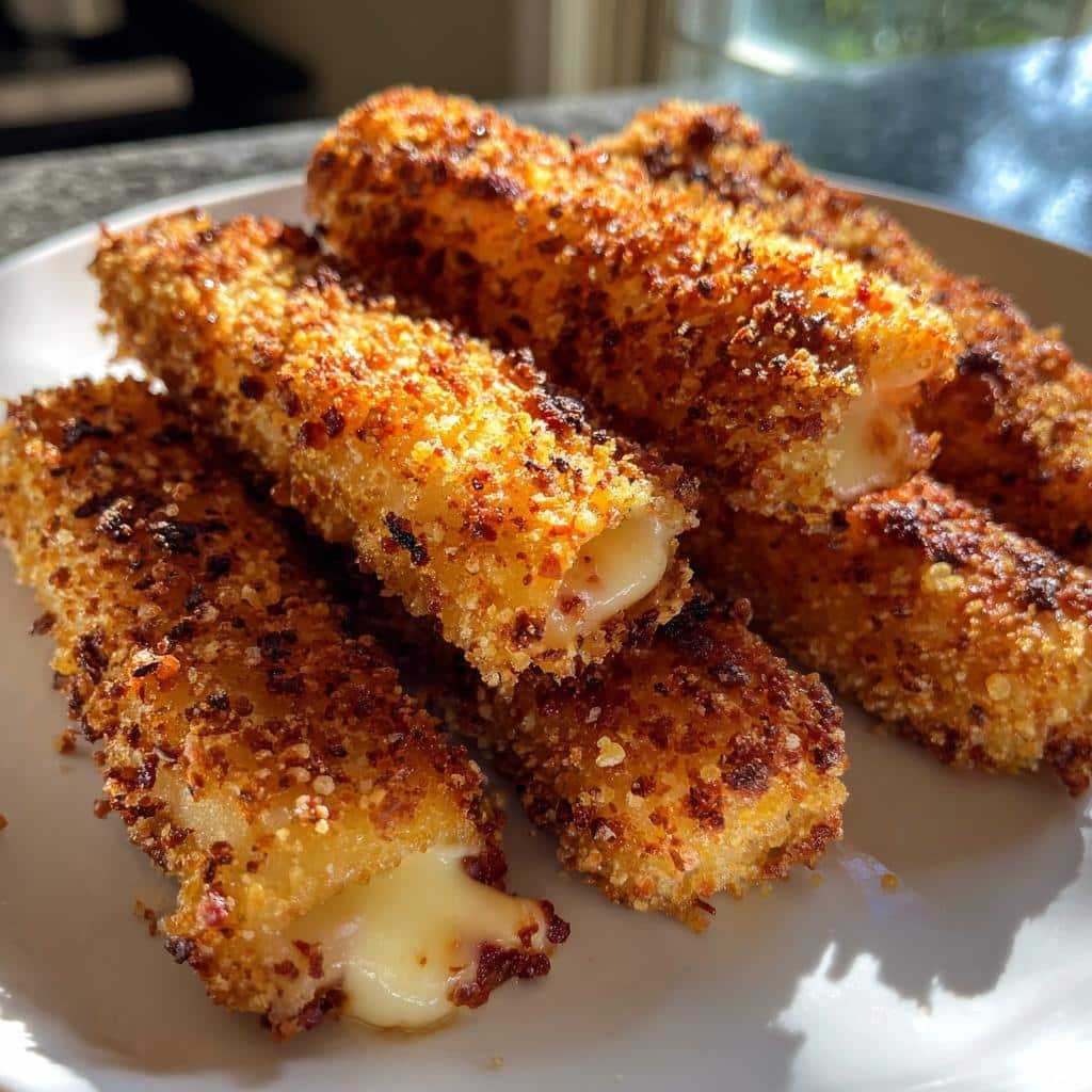 6-Minute Air Fryer Babybel Cheese Sticks - Irresistibly Crispy! 4 Air Fryer Babybel Cheese Sticks - detail 1