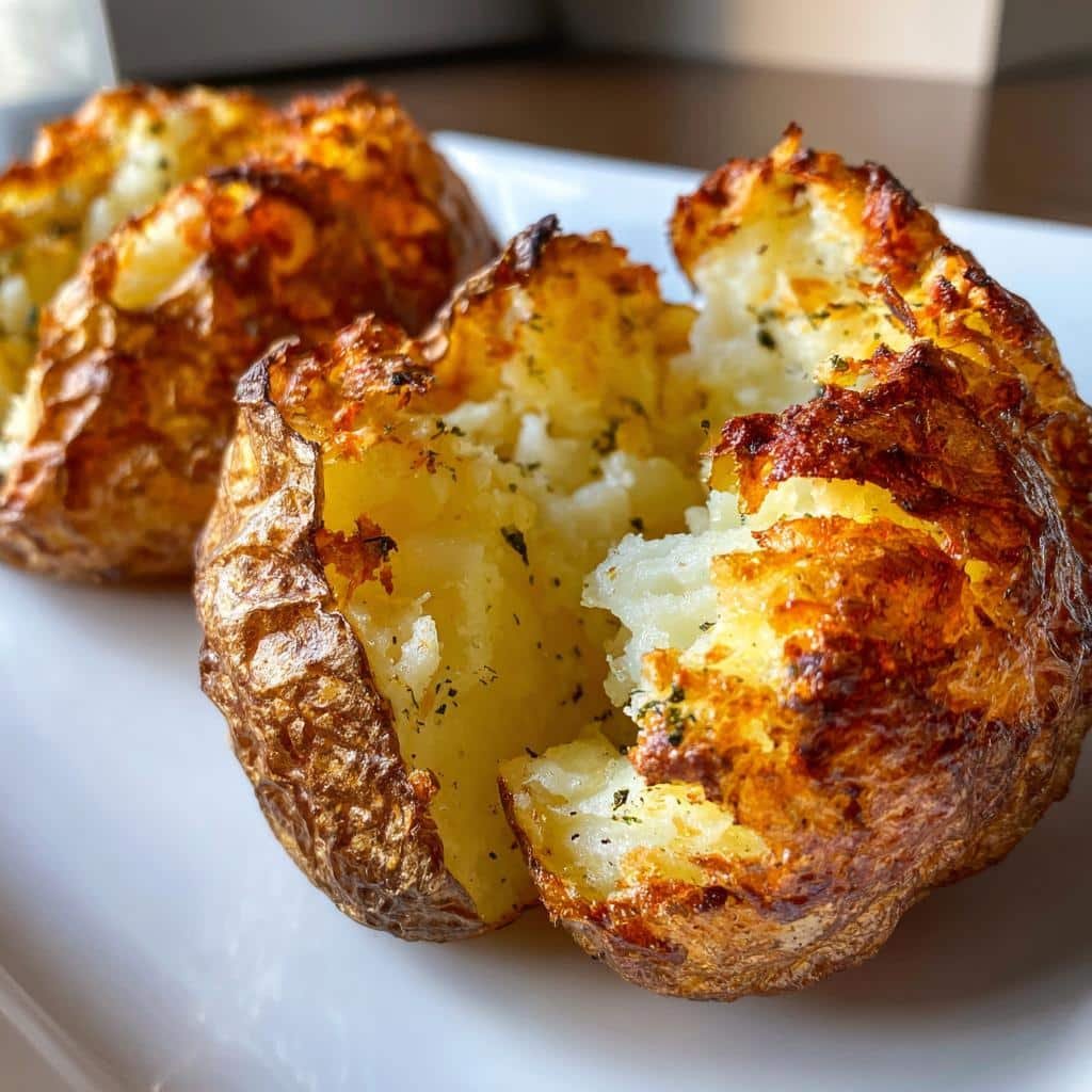 Air Fryer Baked Potatoes