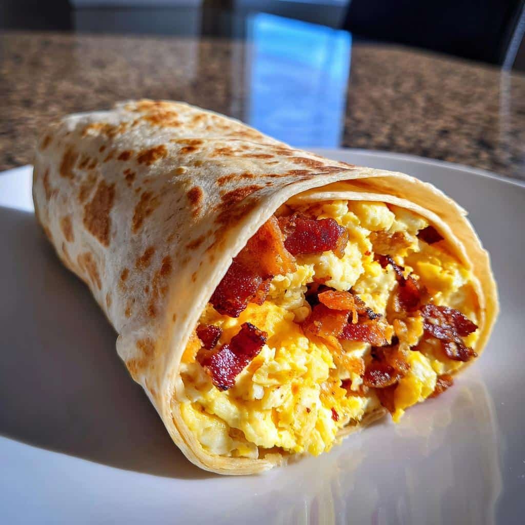 Air Fryer Breakfast Burrito Wraps (Freezer-Friendly) - detail 1