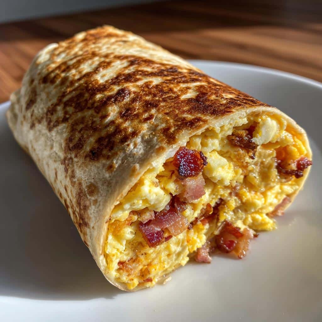 Air Fryer Breakfast Burrito Wraps (Freezer-Friendly)
