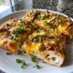 Air Fryer Breakfast Pizza Scrambled Eggs & Cheese