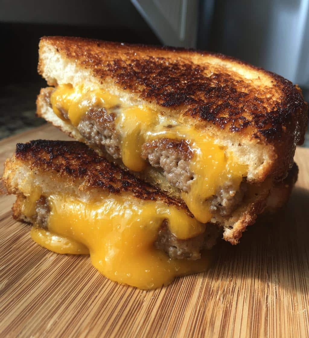Air Fryer Breakfast Sausage Grilled Cheese - detail 1