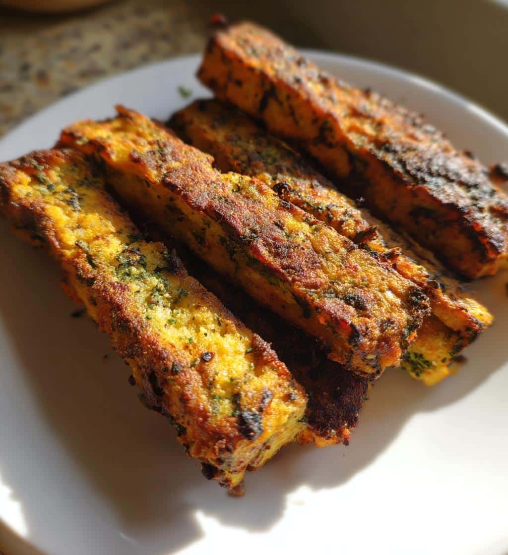 Air Fryer Broccoli & Cheddar Sticks - detail 1