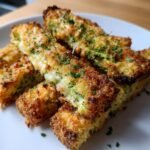 Air Fryer Broccoli & Cheddar Sticks
